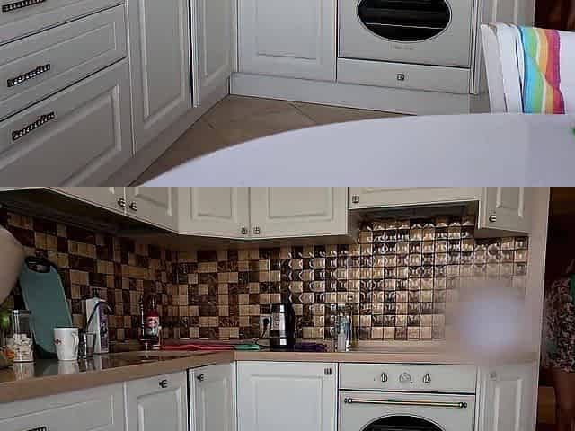 Banging my ally's stepmom in the kitchen
