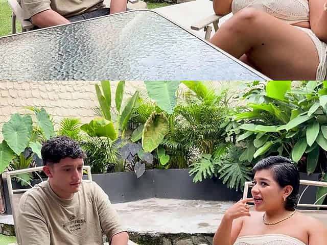 Nerd Cuckold Gets Fucked by His Girlfriend's Best Friend at His Parents' House