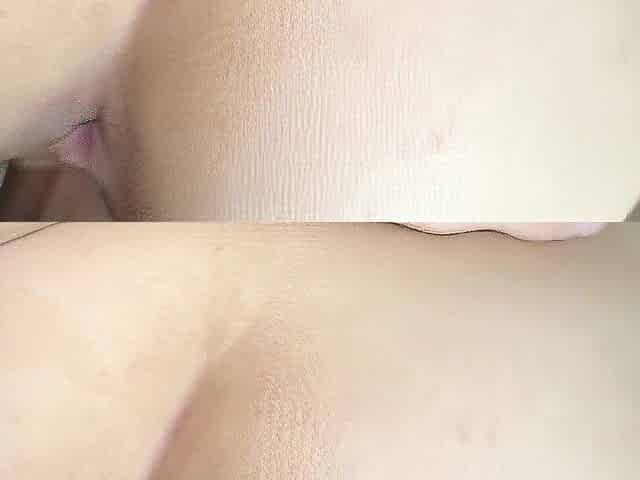 Thick cum inside my pink snatch