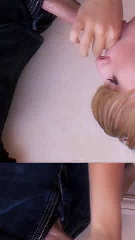 Lexi Belle : pretty student blowjob & oral cumshot