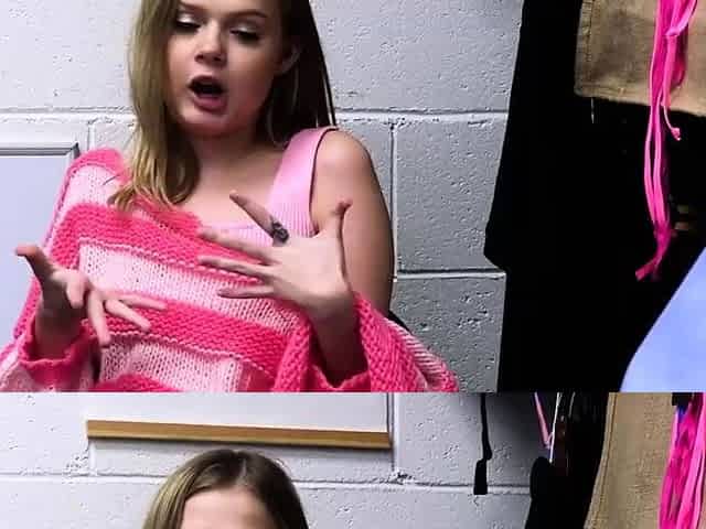 Teens Dildo Heist Ends in Deep Drilling and Face Fucking