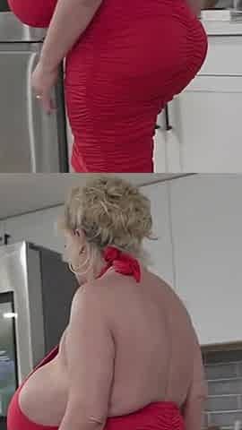 GILF Shows Thickness Then Anal
