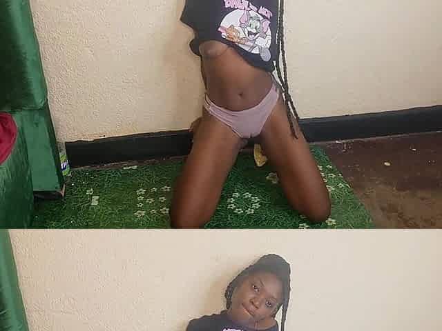Black Skinned Cute Girl