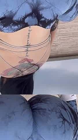 I Fuck a Nice Dick While Working Out and Tear My Leggings