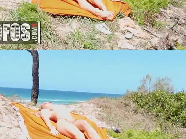 MOFOS - Scarlet Follow, Elic Pursue - Chasing Scarlet's Beach Bum