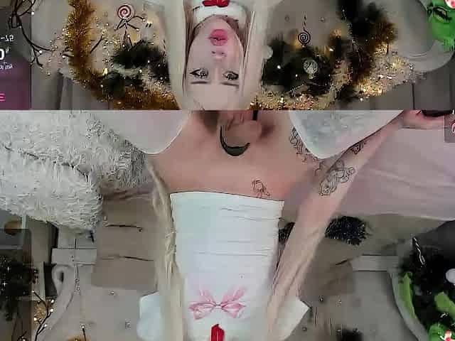 Pink pussy busty babe solo toy vibration during masturbation