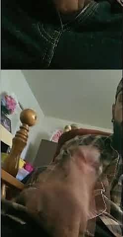 Bearded athletic stud wanking groans and cum unfathomable voice