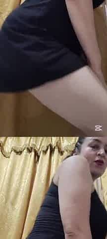 Older cheating whore shows off her biggest breasts