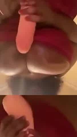 Black SSBBW Outdoor Striptease