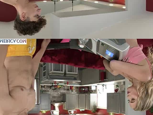 Bubble butt blonde Athena Fleurs bangs friend's brother after a bad breakup