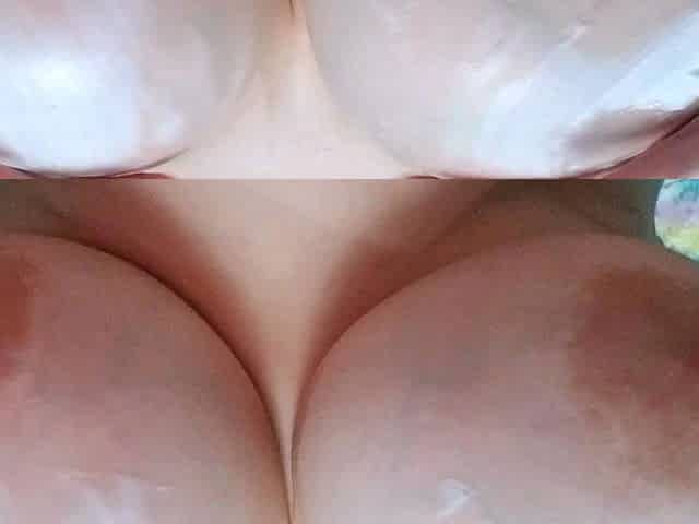 Big boob brunette masturbates on webcam