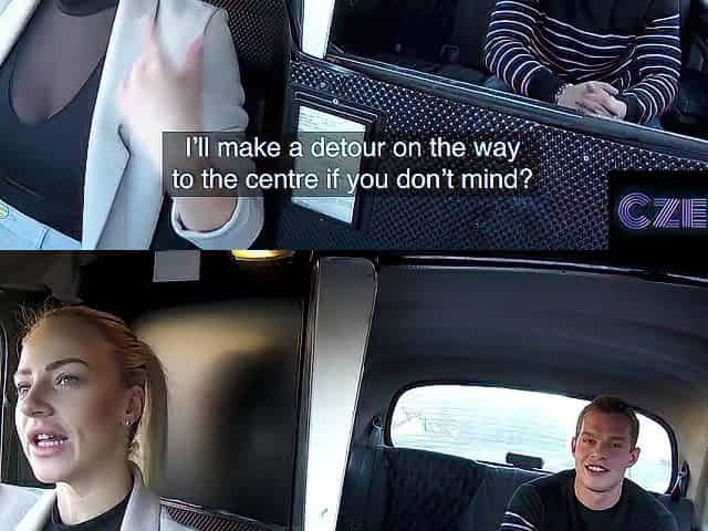 Taxi Ride Turns Wild Sexy Cab Sex with Stranger - CzechXXX