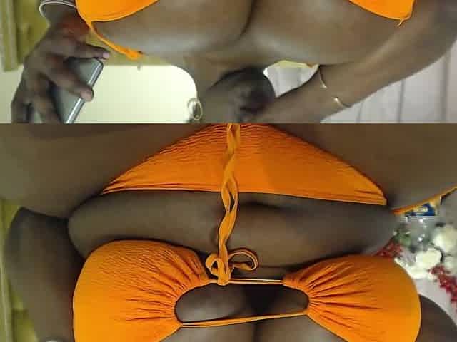 Black SSBBW Juicy Monsterous Tits