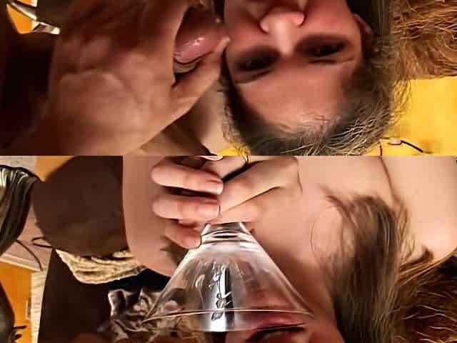 Amateur teen facial cumshot