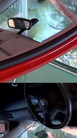 Busty babe Phoebe Ryan fucked outdoor by the car from her big cock dude