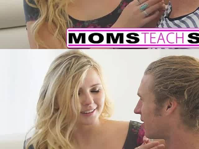 Very teen caught by stepmom