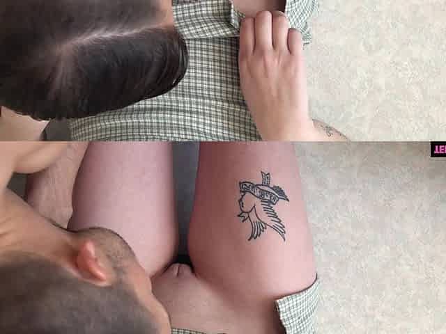 Malory Malibu loves to show her dripping wet pussy after sex