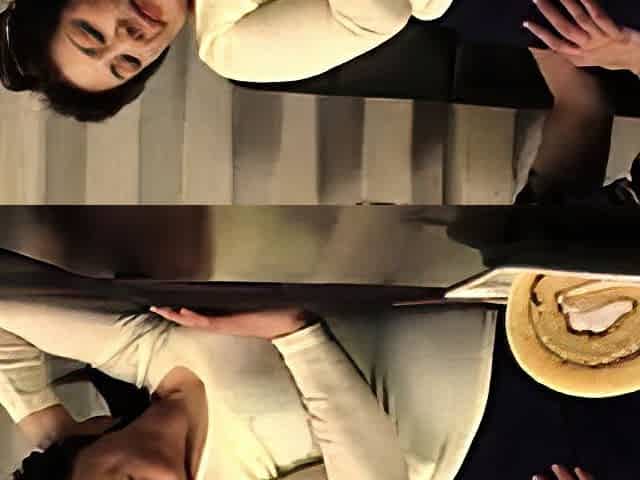Japanese AV Model hot mature Asian housewife gives blowjob