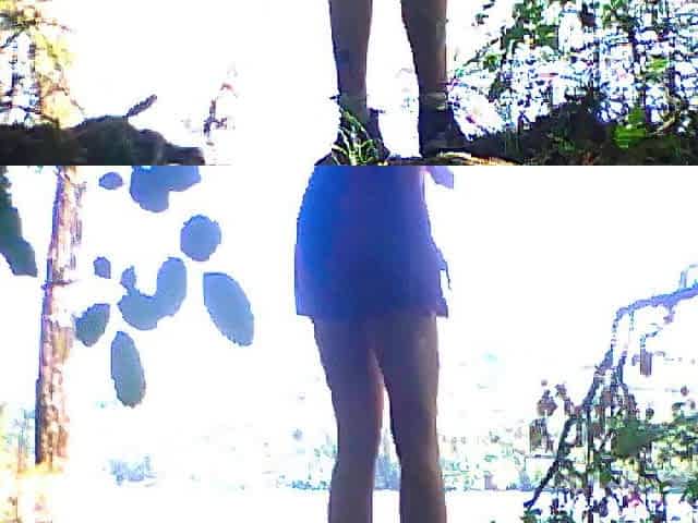Foundfootage - Outdoor masturbation