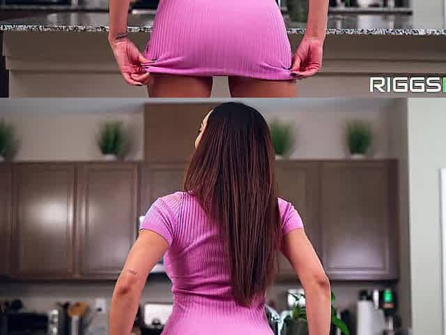 Concupiscent Housewife With Natural Boobs Screwing The Repair Guy