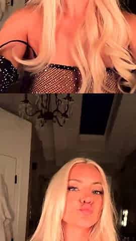 busty blonde babe natural boobs big breasted babe di