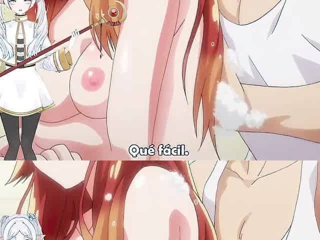 Little slut being touched in the bathrooms