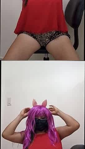 Homemade Porn! Nursing Apprentice Performs a Dance in Party Clothes for His Boss the Doctor of the Psychiatric Hospital
