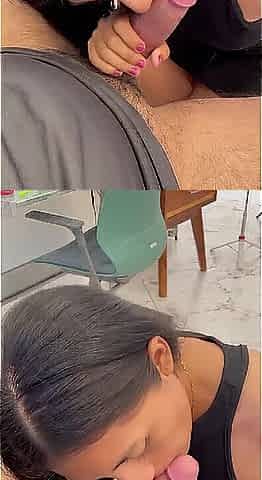 POV- After photoshoot deepthroat