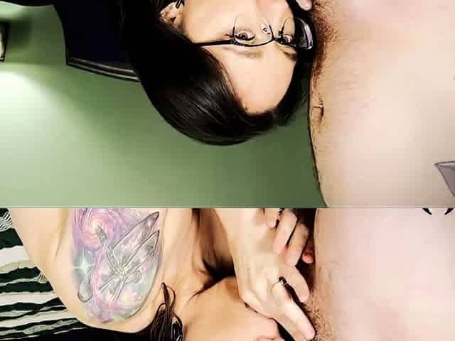 Brunette fucking hot teen blowjob hardcore
