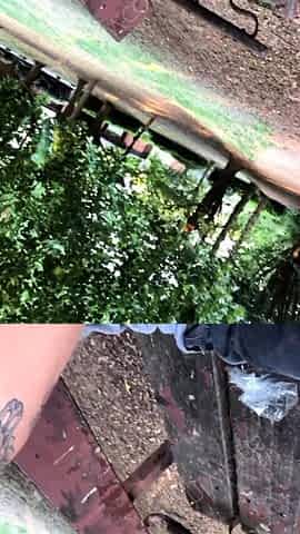 Busty Czech amateur fucks outdoor in public