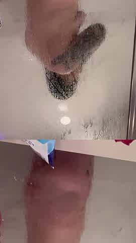 Watch Me Shower, Finger My Pussy, Dildo and Squirt