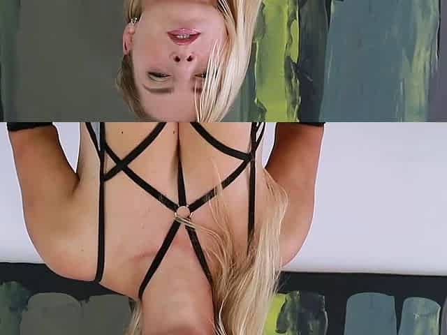 Milking Tits in Acsamite gloves and sexy bra = Boobs Play