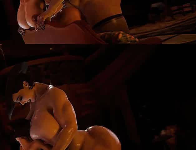 Lady D and Claire Sex Scene