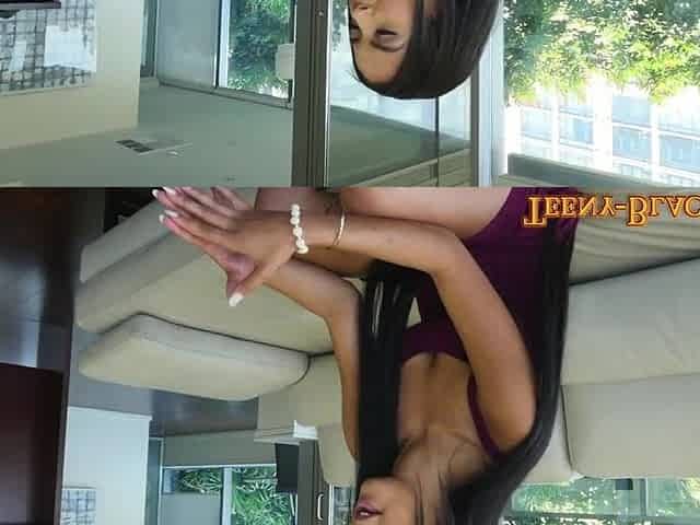 Black teen gets ejaculation