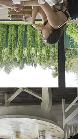 Old Man Watches Us Outdoor Anal Fucking