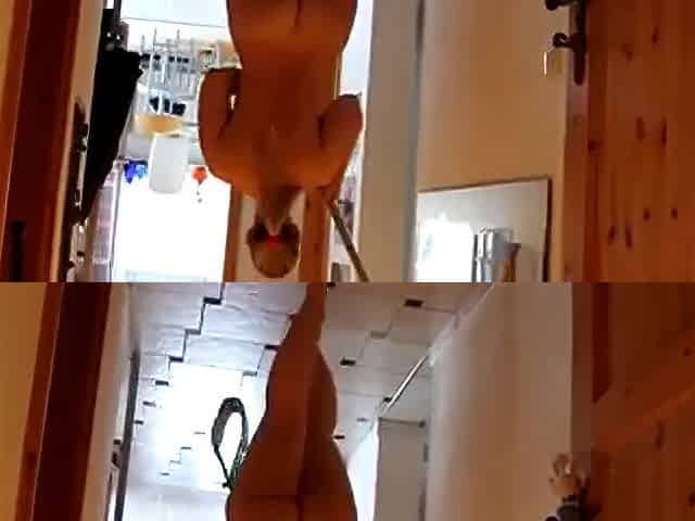 Deutsch PAWG Sarah Arsch Arsch Naked House Cleaning