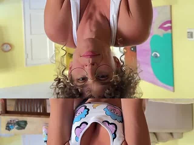 When That babe Finds Your Cum Sock and Catches U Wanking
