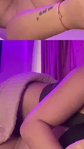 Lesbians Enjoying Their Soft Bodies and Big Tits Have Romantic Sex at Night
