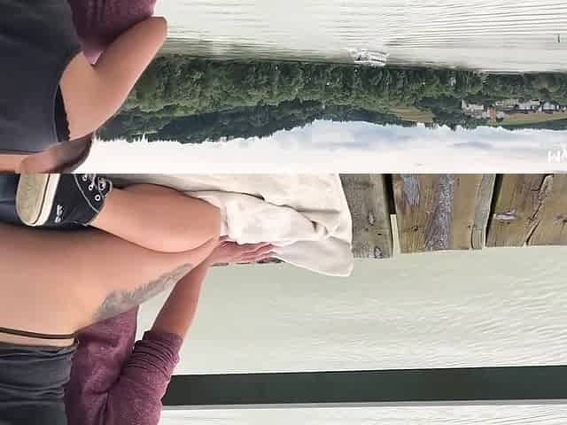 Daring Amateur Risky Public Fuck On Bridge In Public German Amateurs With Deutsche Amateure