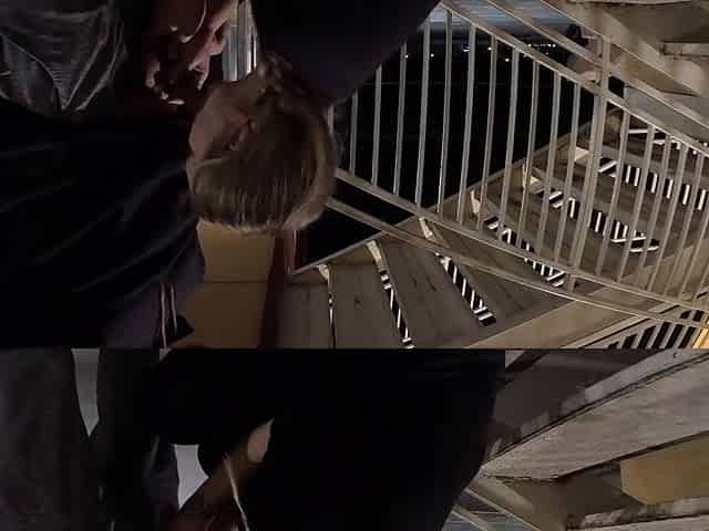 Blonde Blowjob Adventure Outside a Colorado Hotel Room