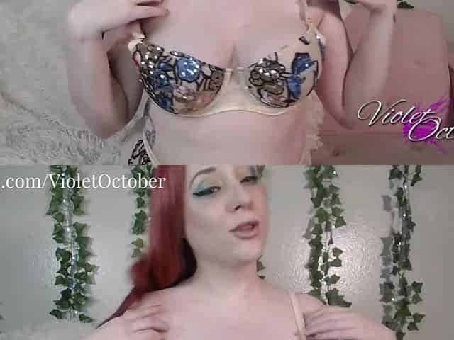 Sex-toy Tit Job with Biggest All Natural Bazookas - all in nature's garb boob job