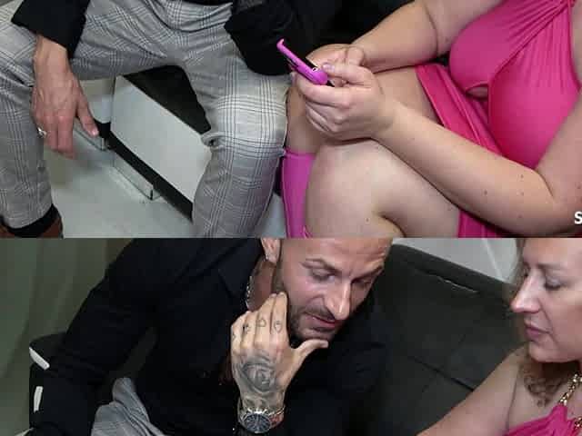 German Big Natural Tits BBW Mature Kathy Deep Seduce Boy to Hard Fuck