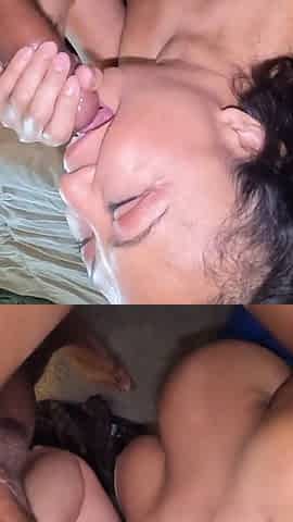 Asian MILF Sucks to the Finish
