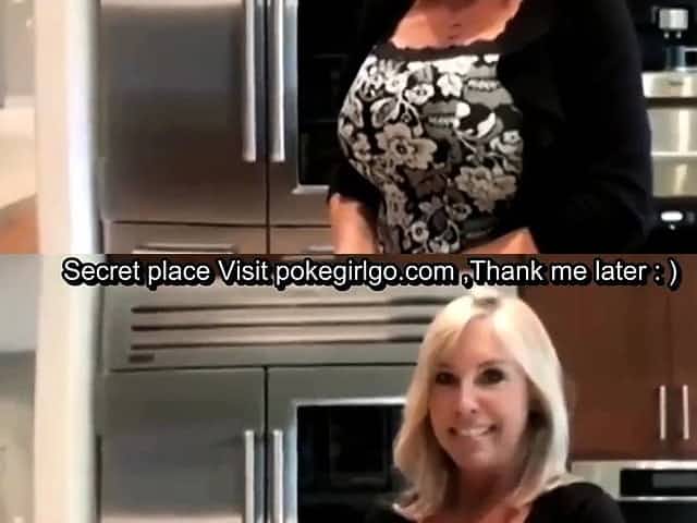 Fuck huge titties milf play with her ass and watch her cum