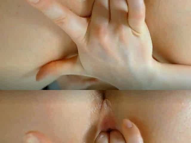 Horny amateur couple close up anal on webcam