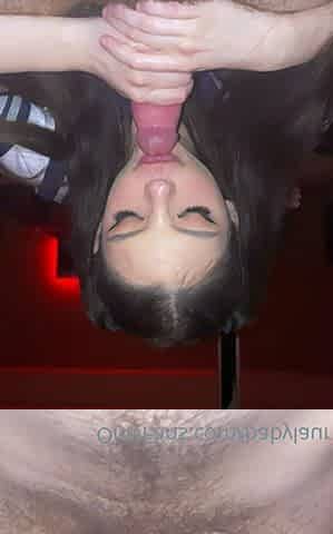 Amateur Teen Blowjob Under the Cover