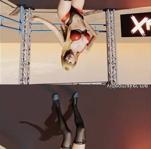 Lulu in red hawt underware touched by fans after concert AI Watch cg animation episode for the rest