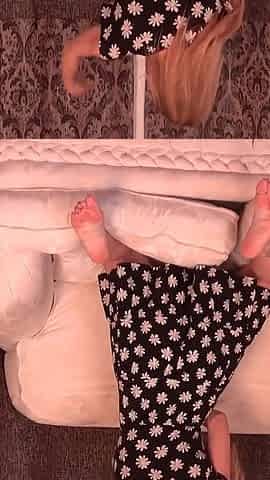 Auntjudys - Busty Blonde MILF Amy Johnson Plays with Her New Dildo