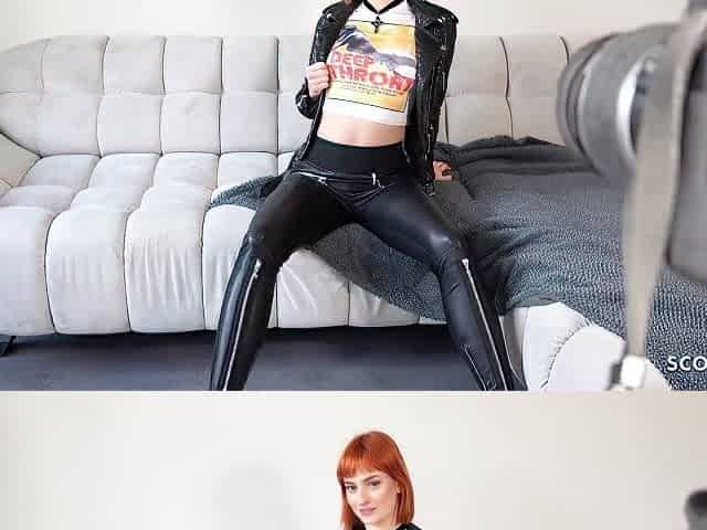 Slender Insane Redhead Teen 18+ Dolly Dyson Get Coarse Drilled At Model Job