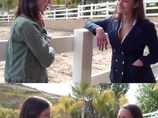 Ally Evans Seduces Dani Daniels Into Some Lesbo Licking